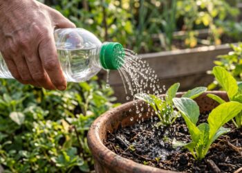 Garrafas PET são comuns nas casas brasileiras e podem ser reaproveitadas para criar regadores simples. A ideia mistura economia, reciclagem e praticidade para quem cultiva plantas em casa.
