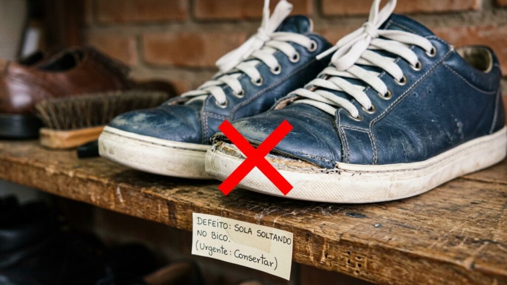 Sapateiro revela segredo para evitar que sapatos guardados no armário fiquem com o solado descolando