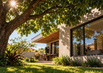 Paisagista revela o segredo que pode reduzir em até 25% a energia usada por uma casa: posicionar árvores para sombrear as áreas de maior incidência solar