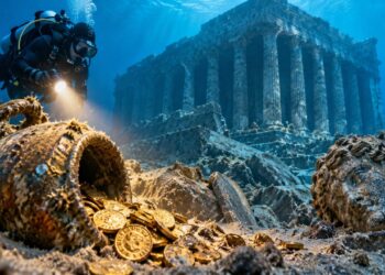 Arqueólogos descobrem um dos maiores tesouros da humanidade: recuperam do fundo do mar uma das 7 maravilhas do mundo
