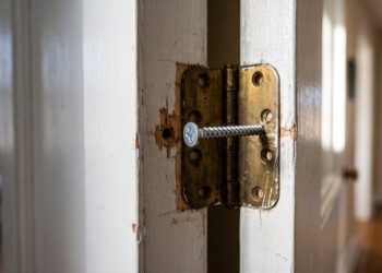 Marceneiro revela por que colocar um parafuso maior na dobradiça pode fazer a porta piorar em vez de melhorar