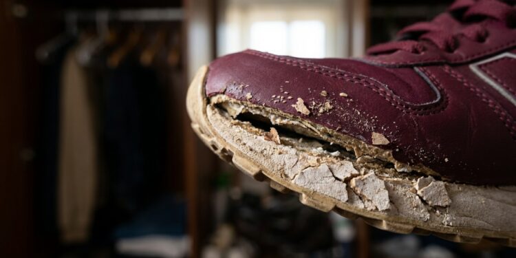 Sapateiro revela segredo para evitar que sapatos guardados no armário fiquem com o solado descolando