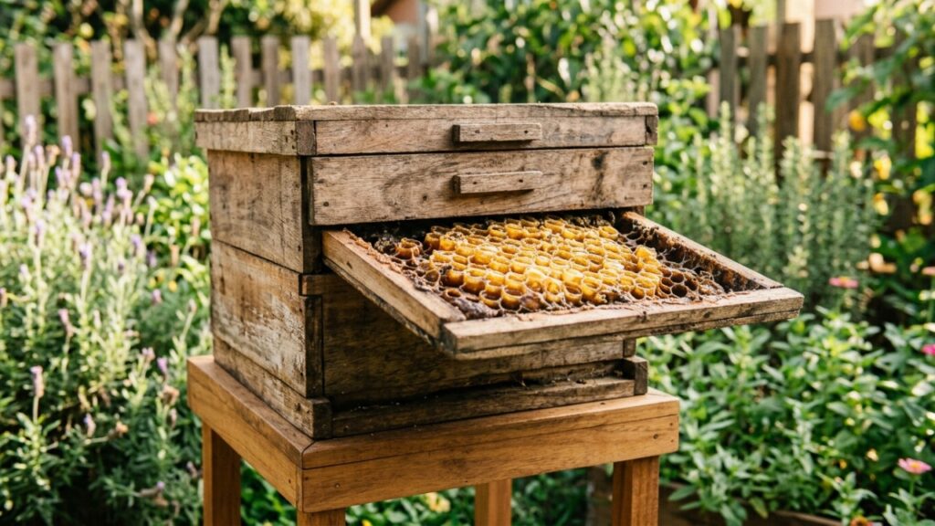 A abelha sem ferrão brasileira produz mel que a Anvisa levou décadas para regulamentar, um litro chega a custar mais que uísque importado, e o meliponicultor de quintal tira a primeira safra com uma caixa de madeira que cabe na varanda