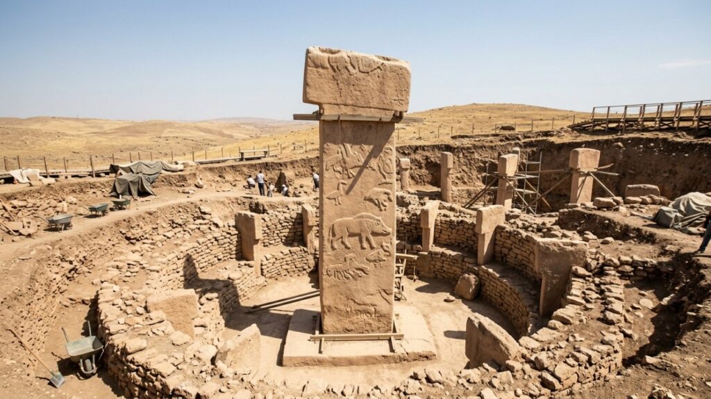 Um templo de pedra na Turquia com 11 mil anos foi construído por caçadores que ainda não plantavam nada, o que inverte a ordem que a escola ensina: a religião pode ter vindo antes da agricultura