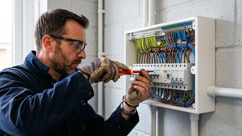 Eletricista com 42 anos de experiência e 7.257 clientes revela o que faz quando não cabe mais nada no quadro de luz