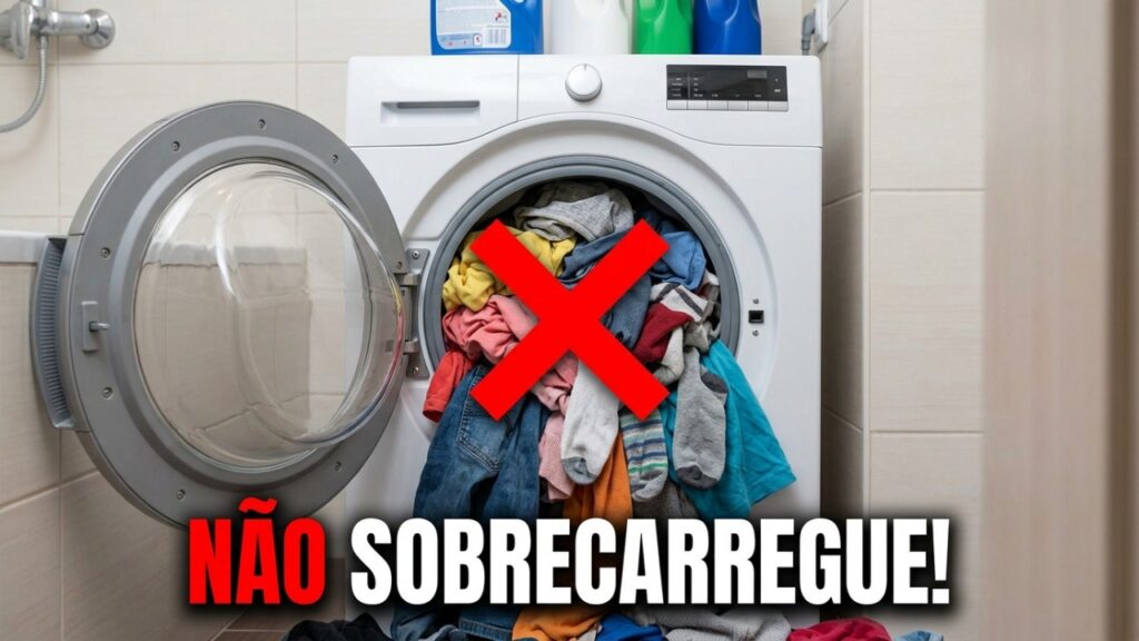 Técnicos de eletrodomésticos com mais de 10 anos de experiência revelam o erro que aparece em quase 40% dos defeitos de máquinas de lavar: colocar roupa demais em cada ciclo
