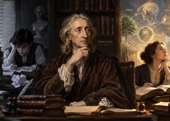 John Locke, filósofo inglês: “A leitura fornece à mente apenas materiais de conhecimento; é o pensamento que torna nosso o que lemos”, a frase de 1706 que ainda divide leitores e professores sobre decorar ou compreender