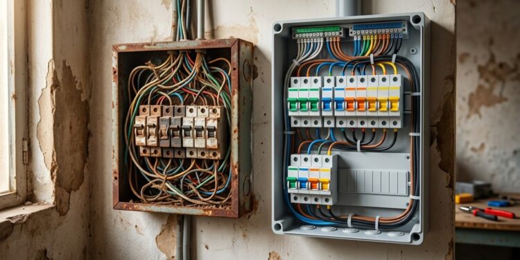 Eletricista com 42 anos de experiência e 7.257 clientes revela o que faz quando não cabe mais nada no quadro de luz