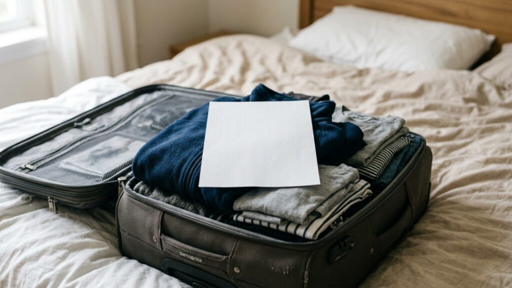 Uma folha de papel dentro da mala, o truque que cada vez mais viajantes usam para proteger a bagagem