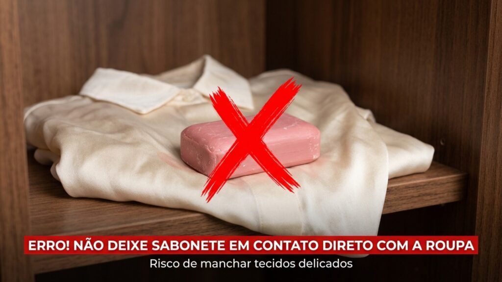 Colocar uma barra de sabão dentro do guarda-roupa: para que serve e por que costureiras recomendam há gerações