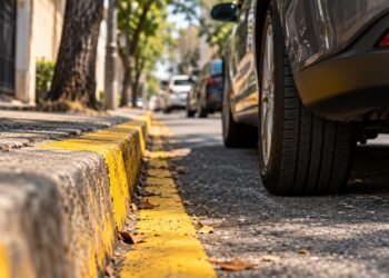 Para que serve a faixa amarela pintada no meio-fio e por que a multa muda conforme ela esteja contínua ou interrompida
