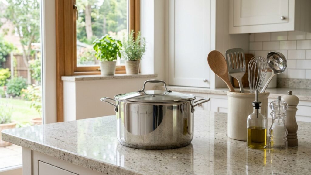 Para que serve a marca circular no fundo das panelas de inox e o que o número gravado ali diz sobre a espessura da chapa