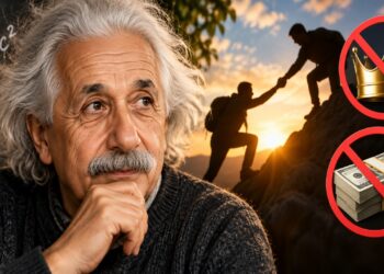 Conselho atemporal de Einstein: ajudar os outros é mais importante do que a fama e o dinheiro
