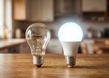 Eletricista com mais de 20 anos de experiência revela a troca que pode cortar em 75% o consumo da iluminação: lâmpadas LED eficientes ainda podem durar até 25 vezes mais que as incandescentes
