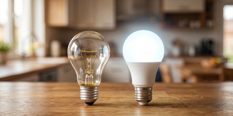 Eletricista com mais de 20 anos de experiência revela a troca que pode cortar em 75% o consumo da iluminação: lâmpadas LED eficientes ainda podem durar até 25 vezes mais que as incandescentes