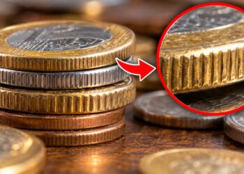 Para que servem as ranhuras nas bordas das moedas?