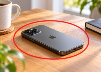Por que você deveria sempre deixar o celular com a tela virada para baixo