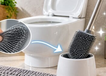 Escova sanitária de silicone: por que ela está conquistando cada vez mais banheiros