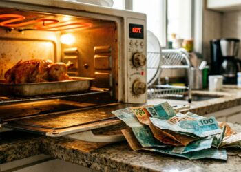 O forno elétrico ligado por 1 hora a 1.500 watts gasta o equivalente a assistir TV por 15 horas e preaquecer só o necessário economiza o suficiente para pagar um rango de padaria