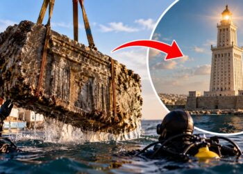 Arqueólogos encontram um dos maiores tesouros da humanidade: recuperam do fundo do mar uma das 7 maravilhas do mundo
