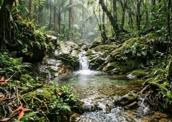 A 740 metros de altitude, uma cidade troca parte do calor do sertão por clima de serra, fontes de água cristalina, cachoeiras e casarões históricos ao redor de uma praça ligada a uma antiga missão jesuíta