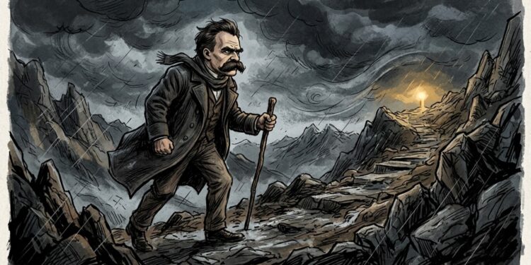 Friedrich Nietzsche, filósofo alemão: “Quem tem um porquê para viver pode suportar quase qualquer como” — o que essa frase ensina sobre propósito nos momentos difíceis