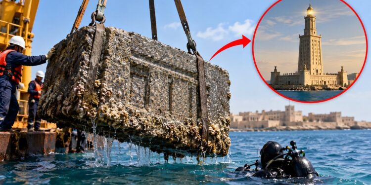Arqueólogos encontram um dos maiores tesouros da humanidade: recuperam do fundo do mar restos de uma das 7 maravilhas do mundo