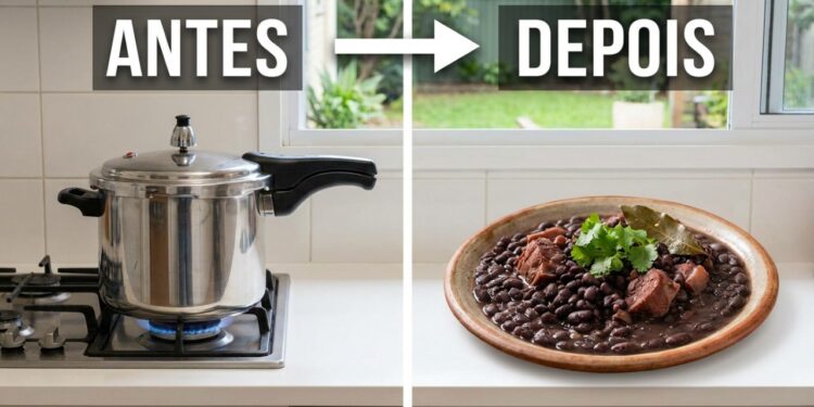 O feijão cozinha duas vezes mais rápido e não causa inchaço: 1 colher de chá disso na água resolve os dois problemas de uma vez