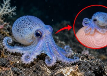 O misterioso polvo azul das profundezas de Galápagos voltou a aparecer nas ilhas