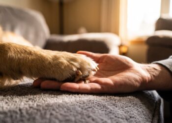 Veterinários explicam por que o cachorro que dá a pata quando você senta não está pedindo carinho, está repetindo um gesto de filhote para pedir comida, e a resposta que a maioria dá reforça o hábito sem querer