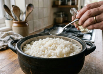 Colocar uma colher de vinagre na água do arroz: para que serve e por que cozinheiras antigas recomendam