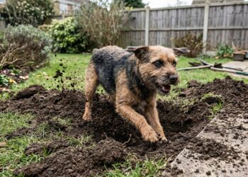 Veterinários especialistas concordam: se o seu cão está cavando buracos no jardim, não é apenas por tédio; na verdade, é um sinal de problemas comportamentais