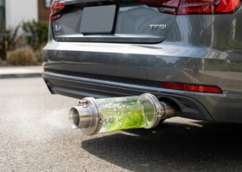 Estudantes criam dispositivo que reduz emissões de carros a gasolina em até 74%: filtro movido a microalgas