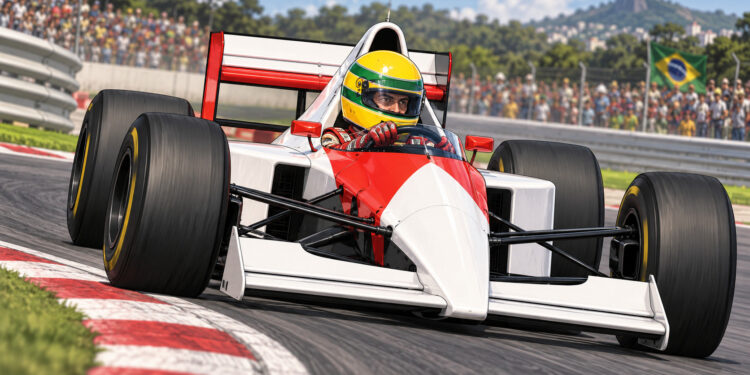 Ayrton Senna: "Muitas vezes, menos é mais, ir mais devagar pode significar chegar mais rápido e mais seguro."