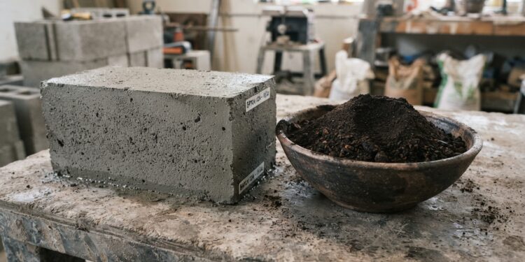 Restos de café estão substituindo areia na construção: Borra de café no concreto aumenta resistência em quase 30%, aponta estudo