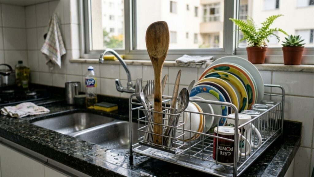 Qual utensílio é mais higiênico para mexer a comida: espátula de silicone, colher de bambu ou madeira tradicional?