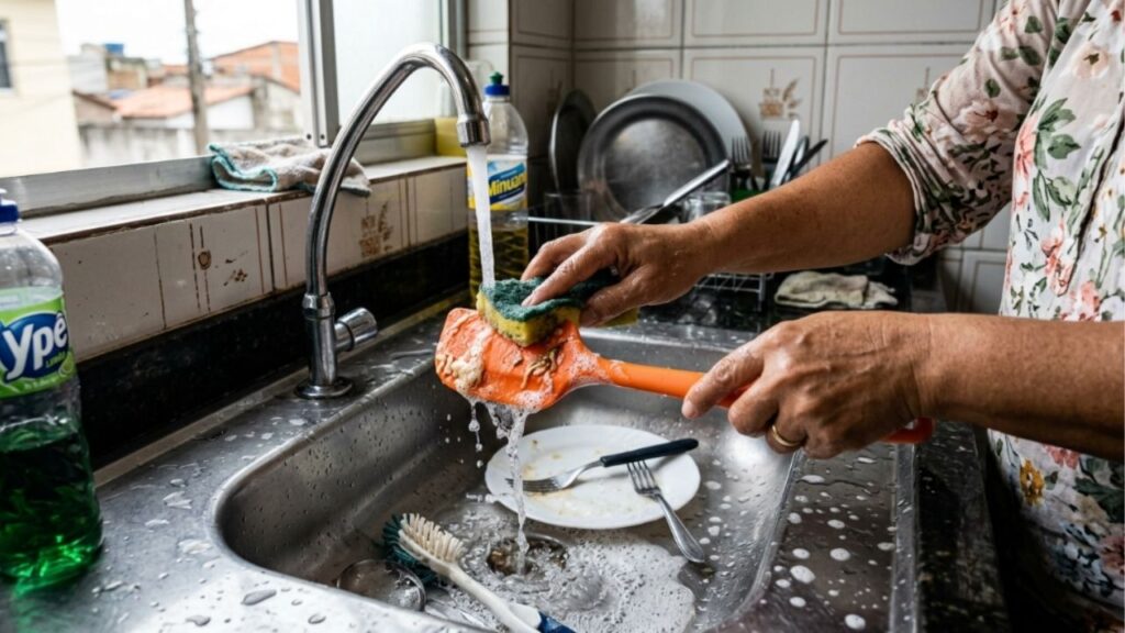 Qual utensílio é mais higiênico para mexer a comida: espátula de silicone, colher de bambu ou madeira tradicional?