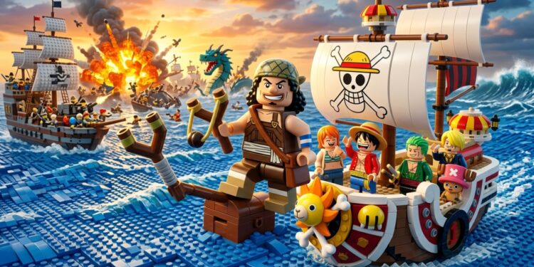 LEGO One Piece com Usopp como narrador principal
