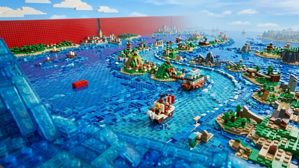 LEGO One Piece com Usopp como narrador principal - Imagem ilustrativa criada por inteligência artificial (ChatGPT / Olhar Digital)