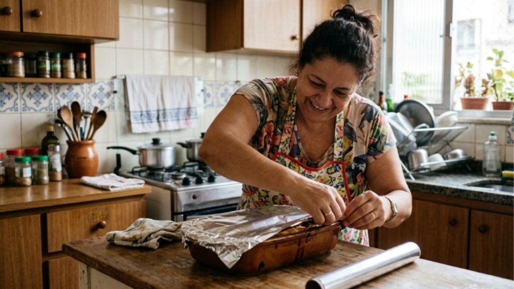 Para que serve o lado brilhante e o lado fosco da folha de alumínio?