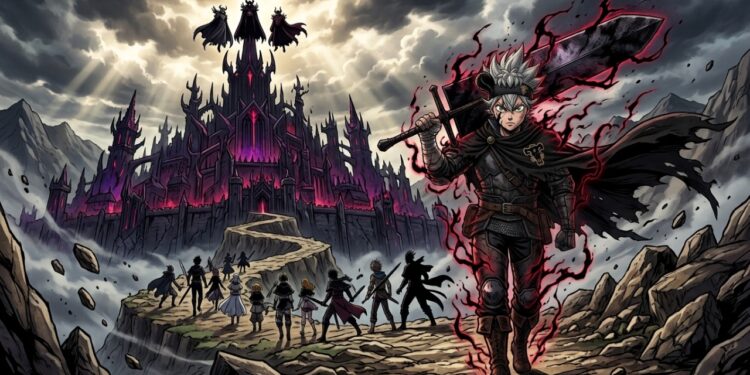 Retorno de Black Clover com nova fase de Asta