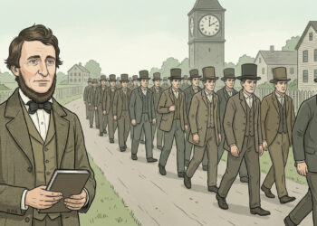 Henry David Thoreau, “A maioria dos homens leva vidas de silencioso desespero”, por que uma rotina aparentemente normal pode esconder a sensação de estar vivendo uma vida escolhida por outros