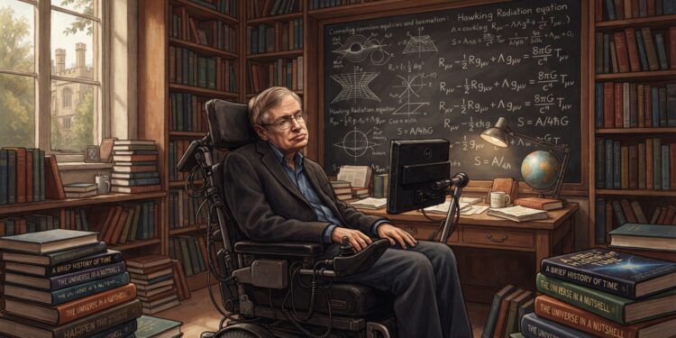 Stephen Hawking, físico britânico: “As pessoas tranquilas e silenciosas são as que têm as mentes mais fortes e ruidosas”