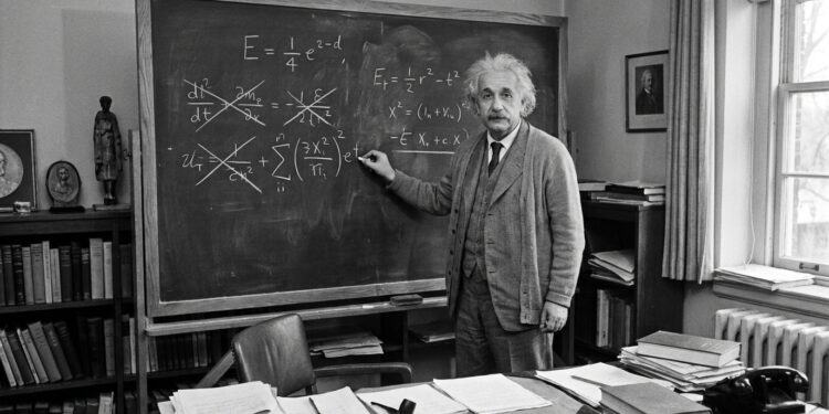 Albert Einstein: "Uma pessoa que nunca cometeu um erro nunca tentou nada novo" — reflexão do físico sobre como o medo de errar é o que impede o crescimento