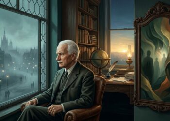 Carl Jung e a Psicologia Analítica, em reflexão sobre o autoconhecimento: “Quem olha para fora, sonha; quem olha para dentro, desperta.”