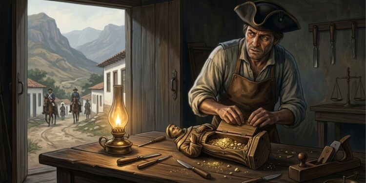 De onde vem o ditado “santo do pau oco”? A origem é no contrabando de ouro no Brasil Colonial e não tem nada a ver com a qualidade da madeira das esculturas