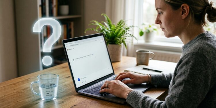 Quanta água gasta uma pergunta feita a uma inteligência artificial, e o que as estimativas dos pesquisadores dizem de fato