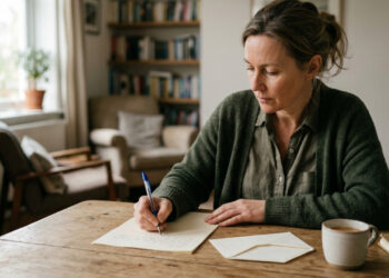 Terapeutas usam há décadas cartas que nunca serão enviadas, estudos mostram efeito mensurável em três sessões de 20 minutos e uma instrução faz diferença