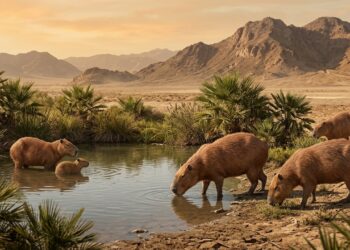 A capivara ancestral encontrada em um lugar improvável