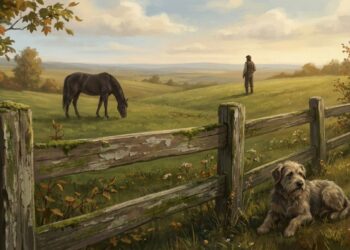 O que significa o provérbio alemão: "Uma cerca dura 3 anos, um cachorro dura 3 cercas, um cavalo dura 3 cachorros e um homem dura 3 cavalos"?
